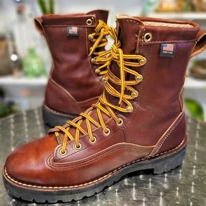 Danner 10600 Rain Forest Waterproof 8" Boot, Made in The USA.
